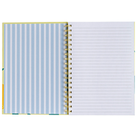 B5 Wiro Yellow Lemon Notebook