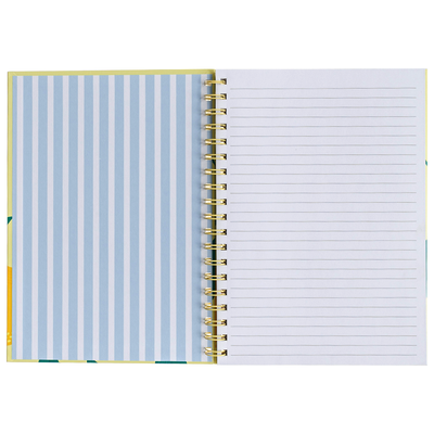 B5 Wiro Yellow Lemon Notebook image number 2