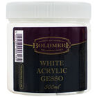 Boldmere White Acrylic Gesso Paint: 500ml image number 1