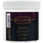 White Acrylic Gesso - 500ml image number 1