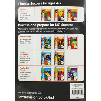 Letts KS1 Phonics Practice Workbook: Ages 6-7 image number 3