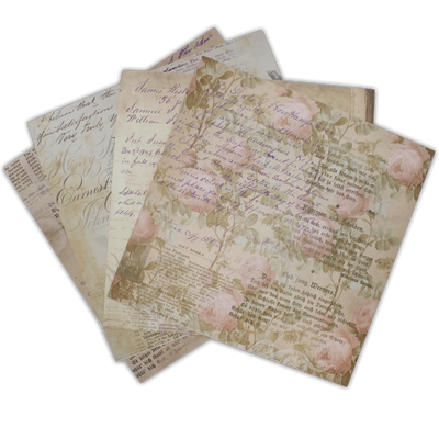 Vintage Design Pad: 12 x 12 Inches image number 2