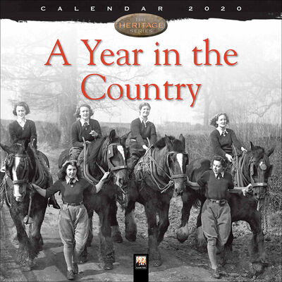 A Year in the Country Heritage 2020 Wall Calendar image number 1