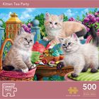 Kitten Tea Party 500 Piece Jigsaw Puzzle image number 1