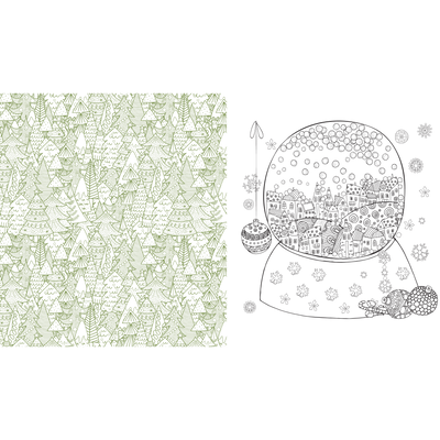 Merry Christmas Colouring Book image number 2