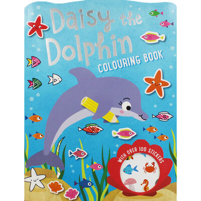 Daisy the Dolphin Colouring Book image number 1