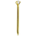 Diamond Topped Gold Metal Pen image number 1