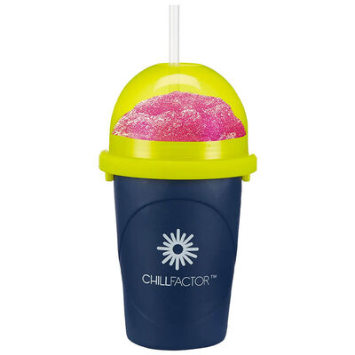 ChillFactor Squeeze Cup Slushy Maker: Blue image number 3