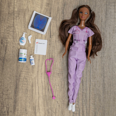 PlayWorks PlayVille Doctor Fashion Doll Set image number 2