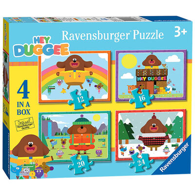 Hey Duggee 4-in-1 Jigsaw Puzzle Set image number 1