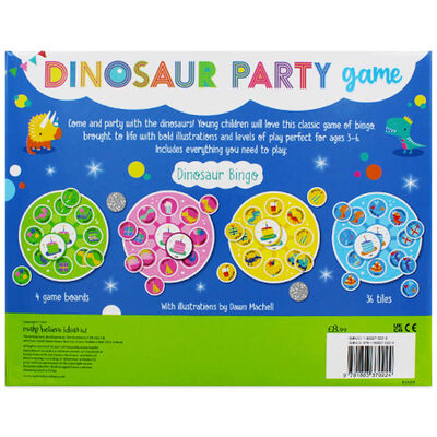 Dinosaur Party Bingo Game image number 3