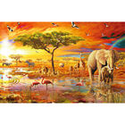 Savanna Pool 1000 Piece Gold-Foiled Premium Jigsaw Puzzle image number 2