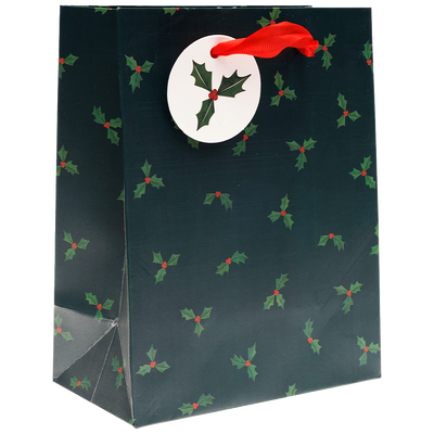 Holly Jolly Small Gift Bag image number 1