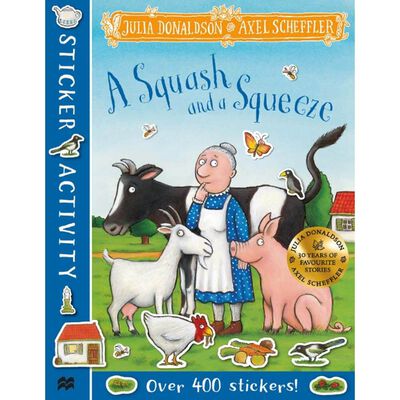 A Squash and a Squeeze: Sticker Activity Book image number 1