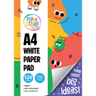 A4 White Paper Pad: 120 Sheets image number 1