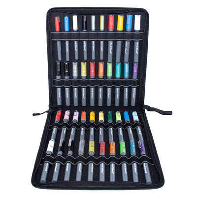 Crawford & Black Acrylic Paint Markers: Set of 40 image number 1