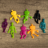 Stretchy Skeletons & Pumpkins: Pack of 8