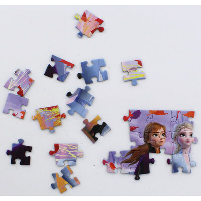 Disney Frozen 2 Anna and Elsa Mini 54 Piece Jigsaw Puzzle image number 3