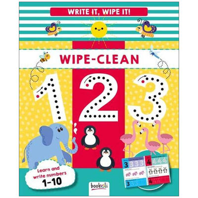 Write It, Wipe It: 123 Wipe-Clean Book image number 1