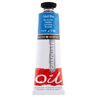Daler Rowney Graduate Oil Paint Cobalt Blue 38ml image number 1