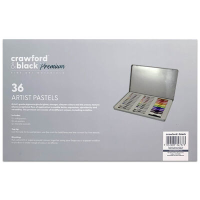 Crawford & Black Artist Pastels: Set of 36 image number 3