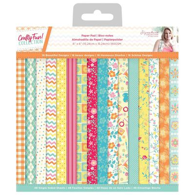 CC Crafty Fun Paper Pad - 6x6 Inch image number 1