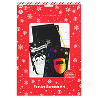 Christmas Scratch Art