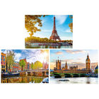Postcards from Europe 3-in-1 Jigsaw Puzzle Boxset image number 2