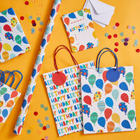 Large Gift Bag: Balloons