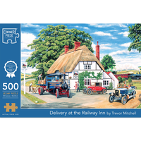 Delivery at the Railway Inn 500 Piece Jigsaw Puzzle