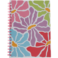 B5 Wiro Flower Market Notebook