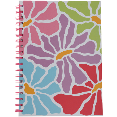 B5 Wiro Flower Market Notebook image number 1