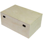 Extra Large Rectangle Wooden Box - 35 x 25 x 17cm image number 3