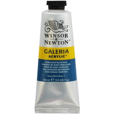 Galeria Acrylic Paint: Cerulean Blue 60ml image number 1