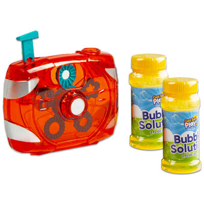 PlayWorks Get Set Play! Bubble Camera with Bubble Solution image number 2