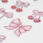 Cherry Bow Puffy Stickers: Pack of 15 image number 2