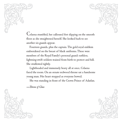 The Throne of Glass Colouring Book image number 5