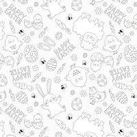 Colour Your Own Easter Table Cover