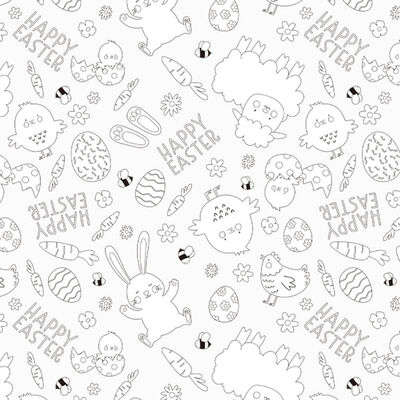Colour Your Own Easter Table Cover image number 2