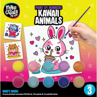 Paint by Numbers: Kawaii Animals
