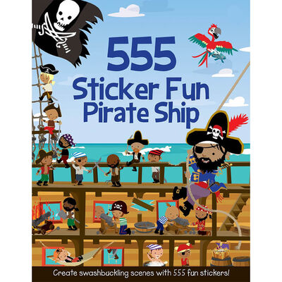 555 Sticker Fun: Pirate Ship image number 1