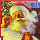 Glitter Santa Premium Christmas Cards: Pack Of 10 image number 1