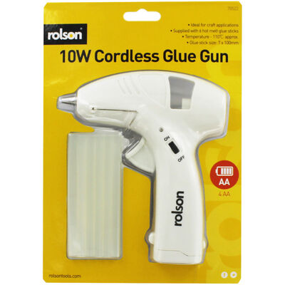Rolson 10W Cordless Glue Gun Set image number 1