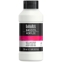 Liquitex Basics Acrylic Additive Fluid Matte: 250ml