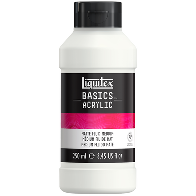 Liquitex Basics Acrylic Additive Fluid Matte: 250ml image number 1