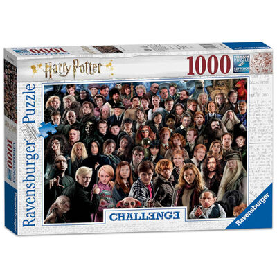 Harry Potter Challenge 1000 Piece Jigsaw Puzzle image number 1