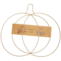 Pumpkin Wire Wreath