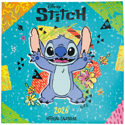 Disney Stitch 2026 Square Calendar image number 1