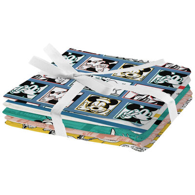 Mickey & Minnie Mouse Fat Quarters: Pack of 5 image number 1