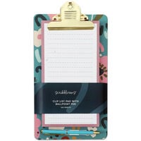 BeYoutiful Magnetic Clip List with Ballpoint Pen